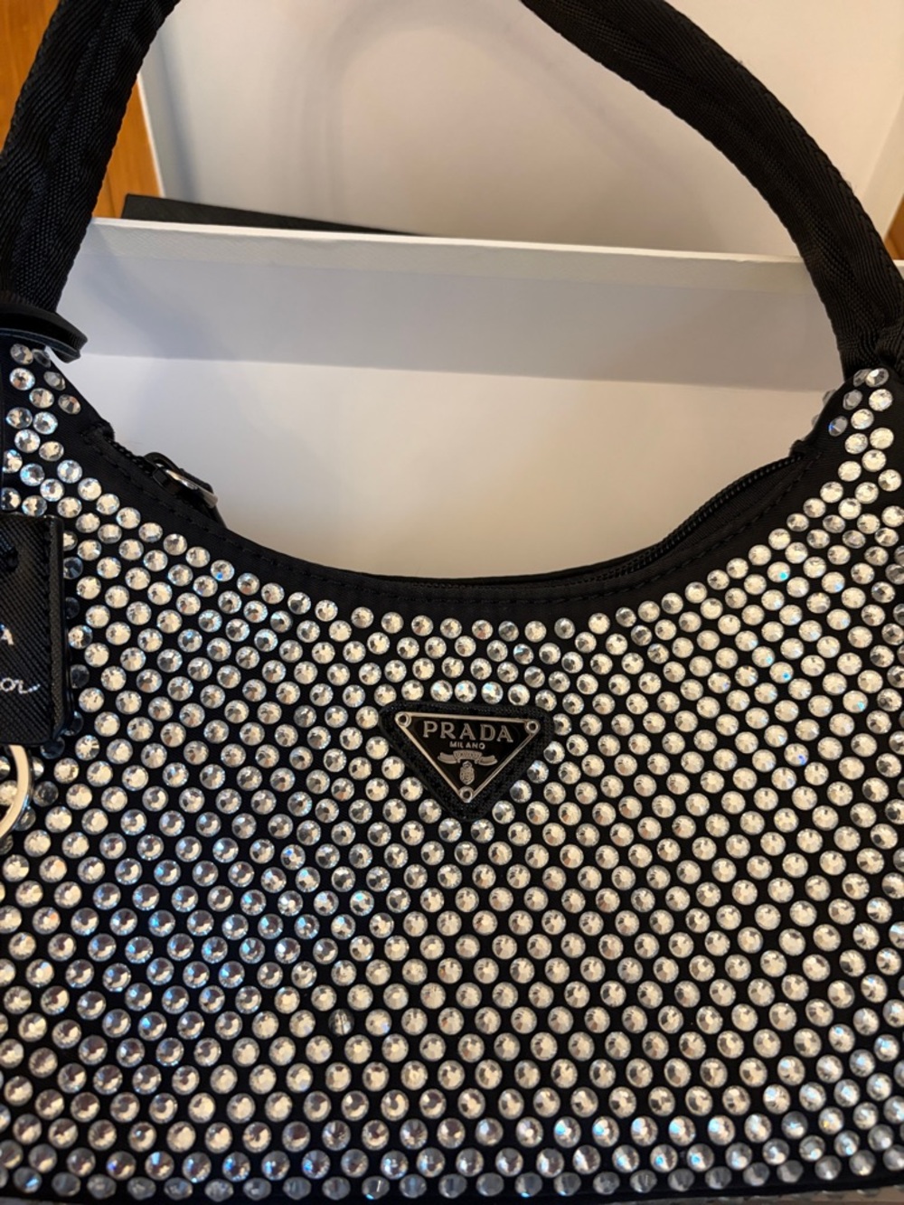 Beautiful black sparkling bag - Picture 4 of 9